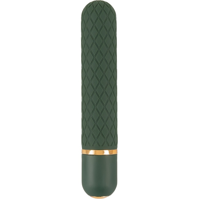 Зеленый мини-вибратор Luxurious Bullet Vibrator - 12,6 см - You2Toys