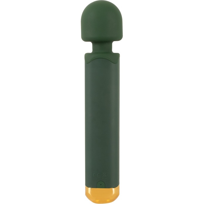 Зеленый wand-вибромассажер Luxurious Wand Massager - 22,2 см - You2Toys. Фотография 3.