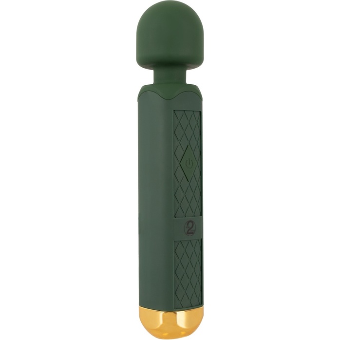 Зеленый wand-вибромассажер Luxurious Wand Massager - 22,2 см - You2Toys