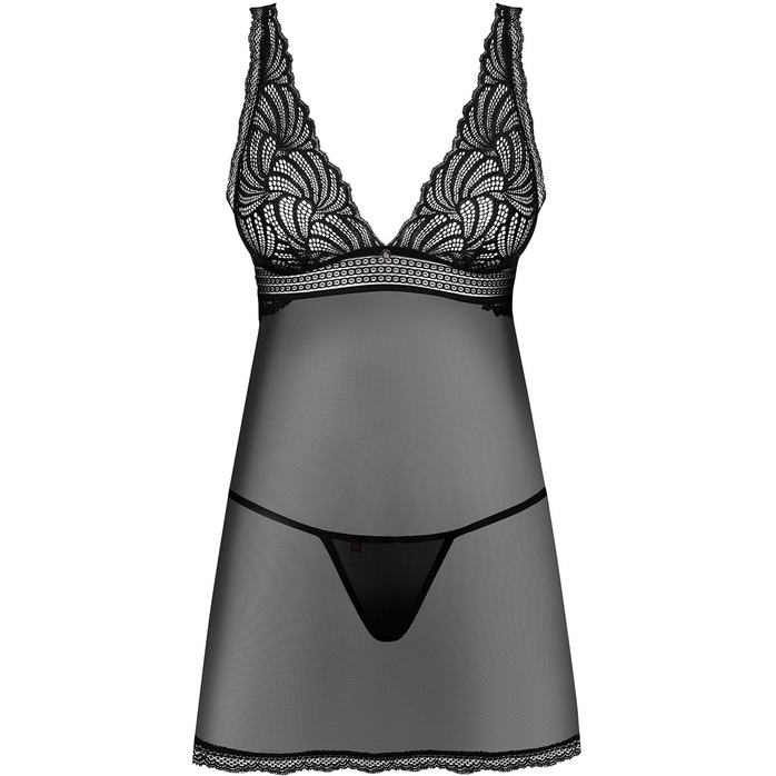 Эффектная коротенькая сетчатая сорочка Sweetia - Sexy. Фотография 5.