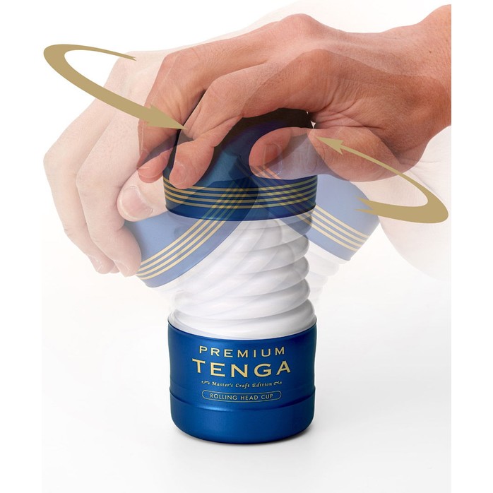 Мастурбатор TENGA Premium Rolling Head Cup - CUP Series. Фотография 3.