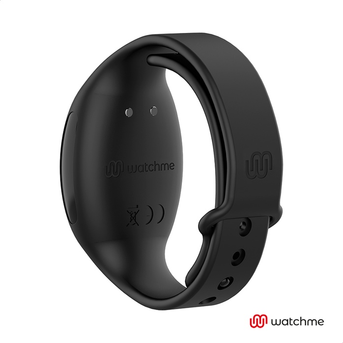 Черный вибратор с пультом-часами Anne s Desire Curve G-Spot Vibe Wireless Watchme - 20,5 см. Фотография 10.