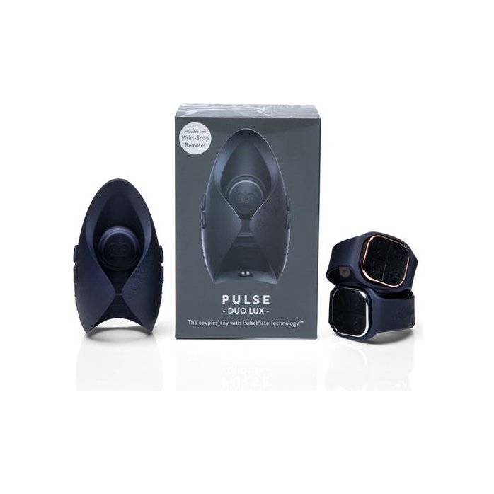 Инновационный мастурбатор PULSE Duo Lux с 2 пультами-часами. Фотография 3.
