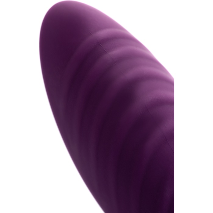 Фиолетовый вибромассажер с двойной стимуляцией Mave - L EROINA. Фотография 12.