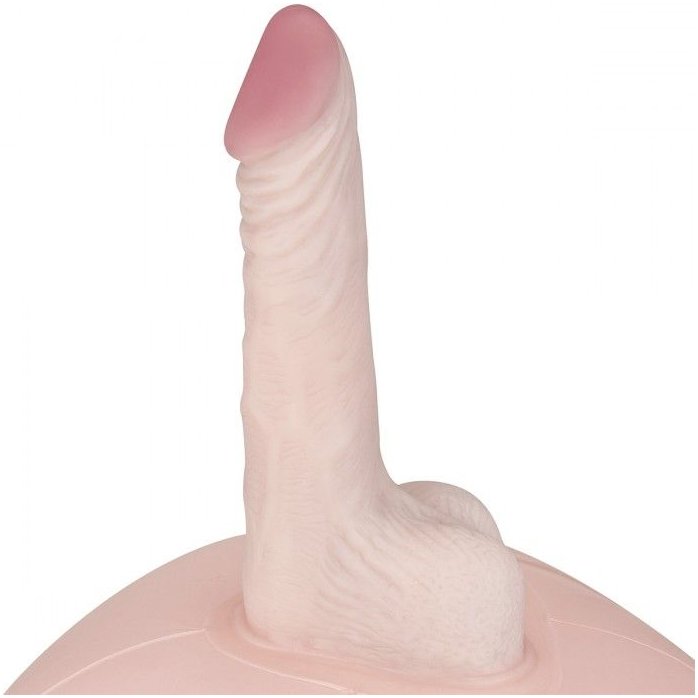 Надувной секс-мяч с реалистичным вибратором. Фотография 5.
