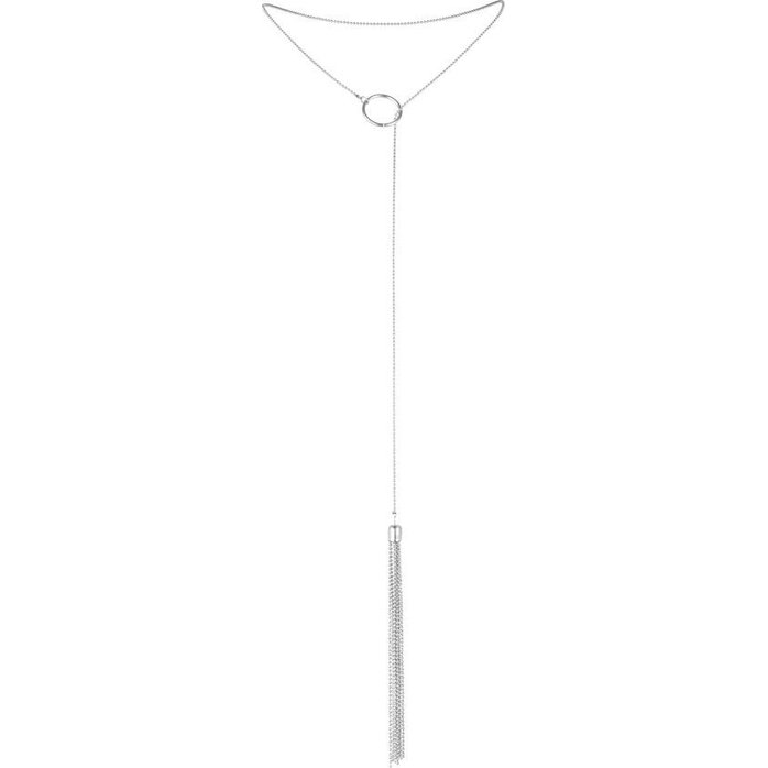 Серебристое украшение на шею Magnifique Tickler Pendant Chain. Фотография 3.