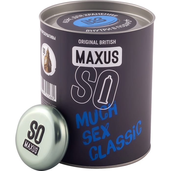Классические презервативы в кейсе MAXUS So Much Sex - 100 шт. Фотография 2.