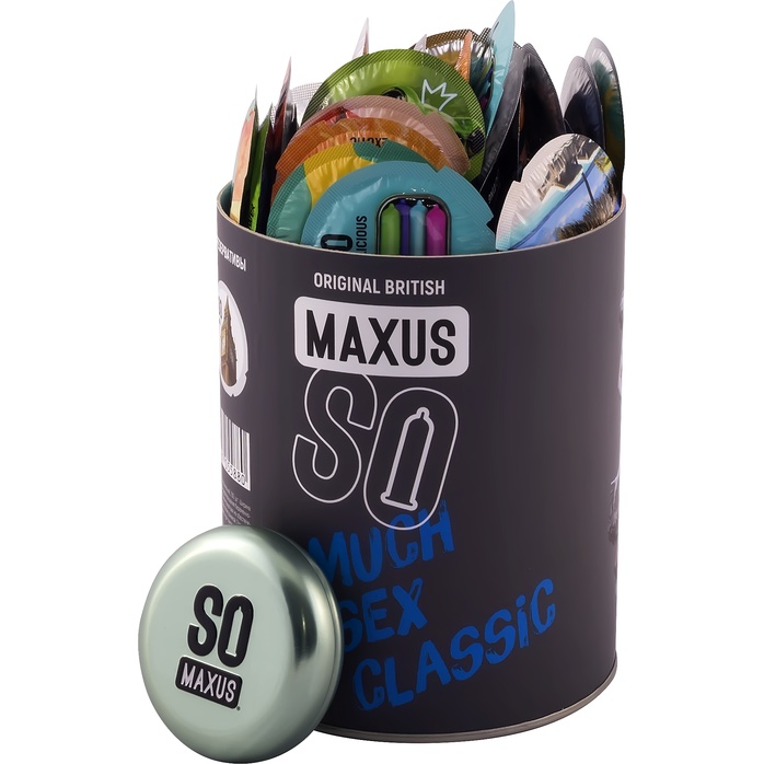 Классические презервативы в кейсе MAXUS So Much Sex - 100 шт