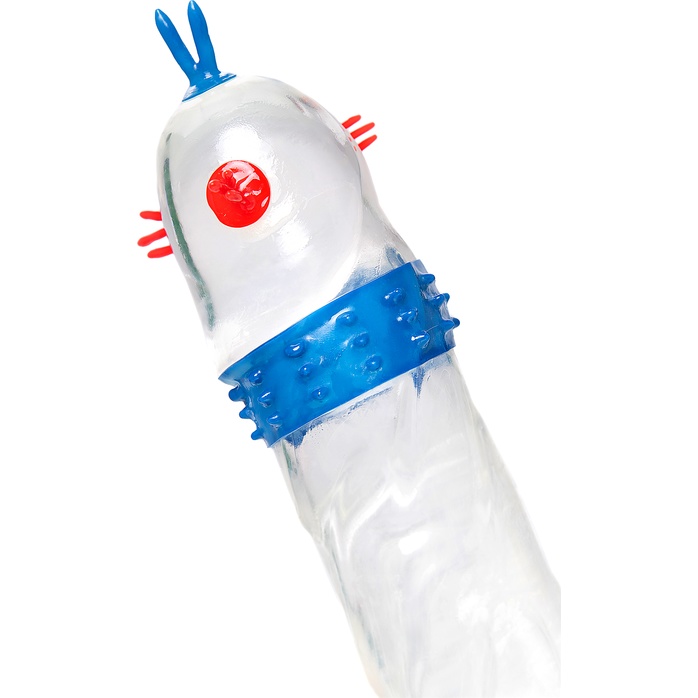Стимулирующий презерватив Убойный бурильщик с ароматом тропических фруктов - 1 шт - Luxe Extreme. Фотография 2.