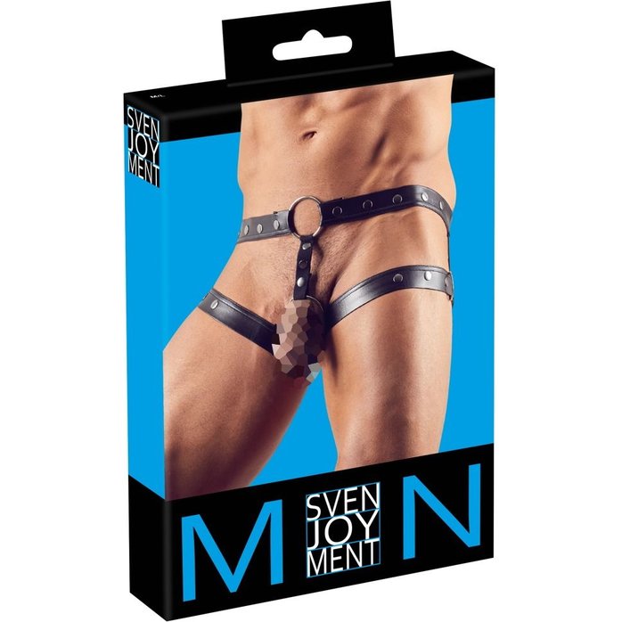 Матовые шорты-сбруя на бедра - Svenjoyment underwear. Фотография 4.