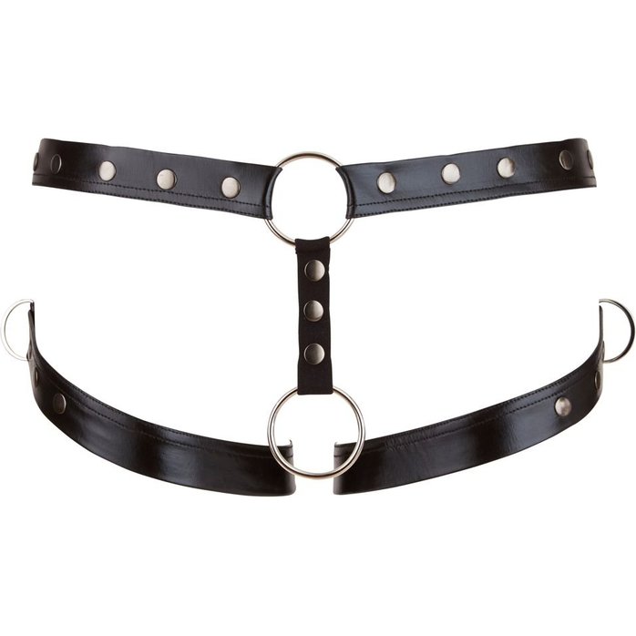 Матовые шорты-сбруя на бедра - Svenjoyment underwear. Фотография 5.