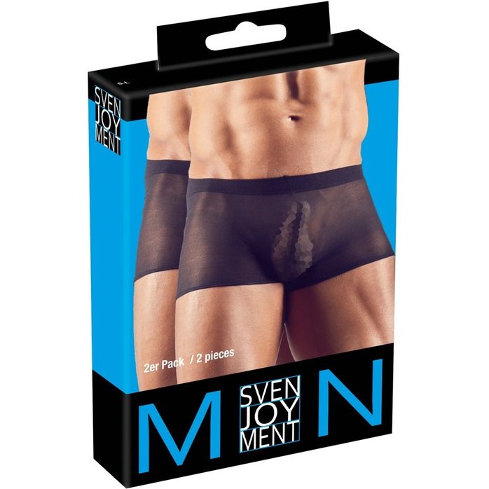 Набор из 2 капроновых трусов-шорт - Svenjoyment underwear. Фотография 6.