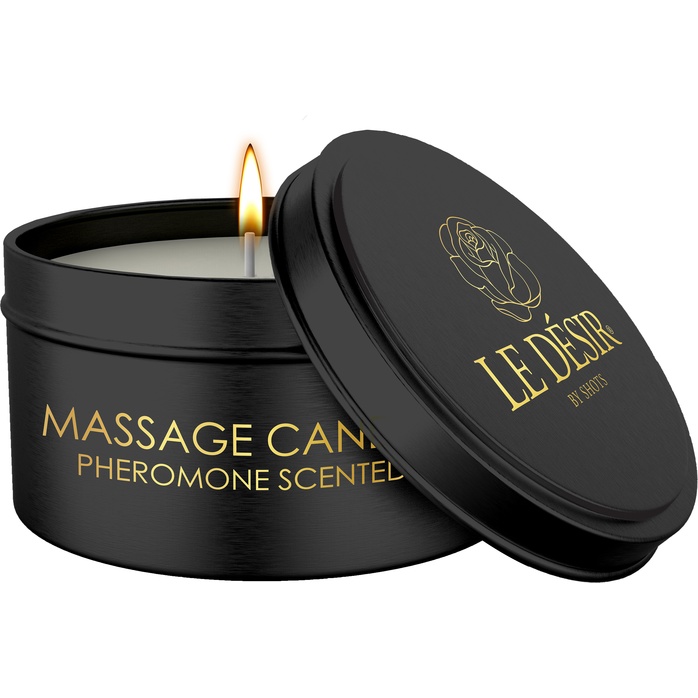 Массажная свеча с феромонами Massage Candle Pheromone Scented - 100 гр - Le Desir