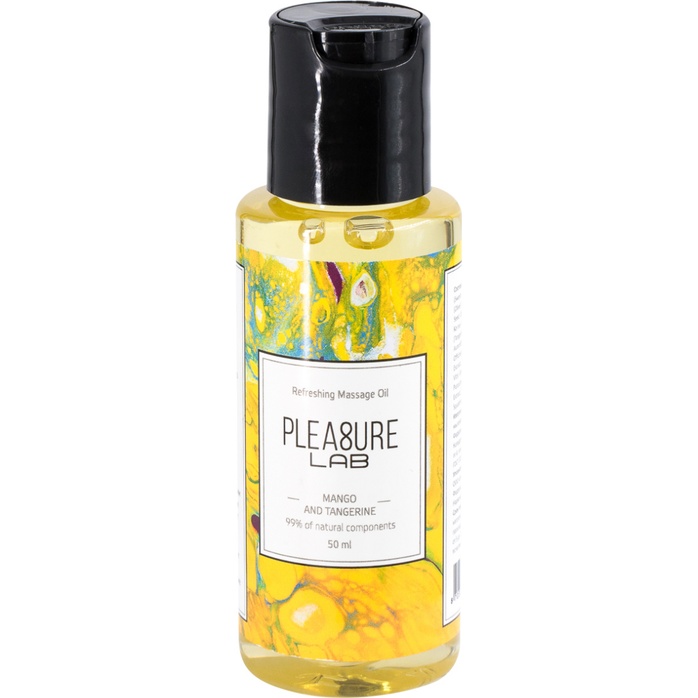 Массажное масло Pleasure Lab Refreshing с ароматом манго и мандарина - 50 мл
