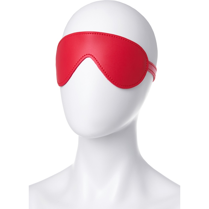 Красная маска Anonymo из искусственной кожи - Anonymo. Фотография 4.