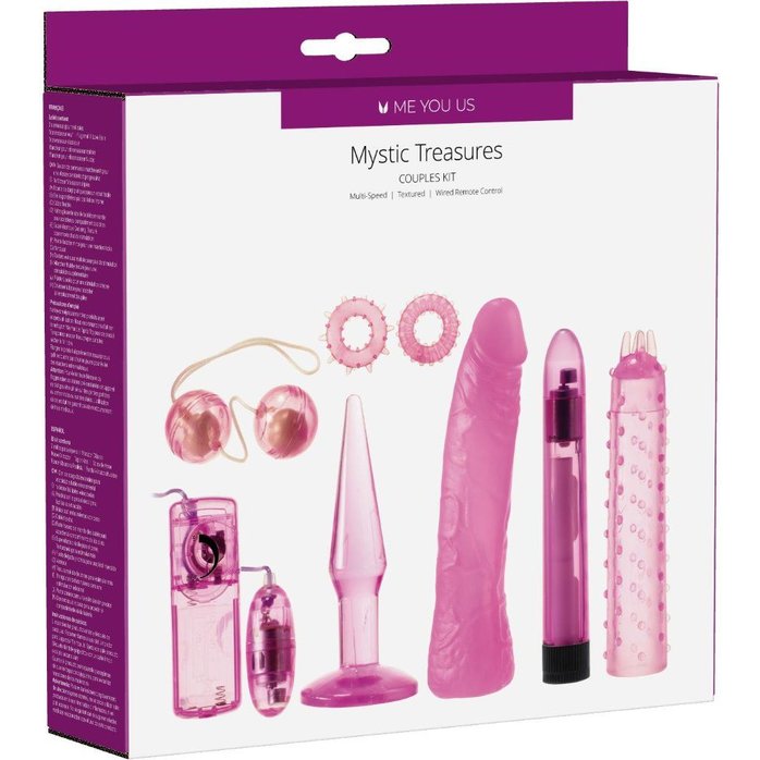 Розовый вибронабор Mystic Treasures Couples Kit. Фотография 3.