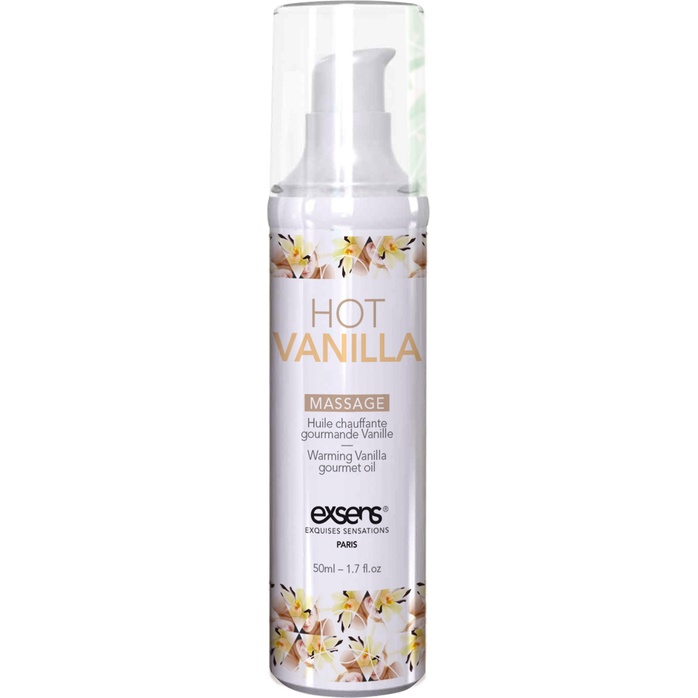Разогревающее массажное масло с ароматом ванили Gourmet Hot Vanilla - 50 мл. Фотография 2.