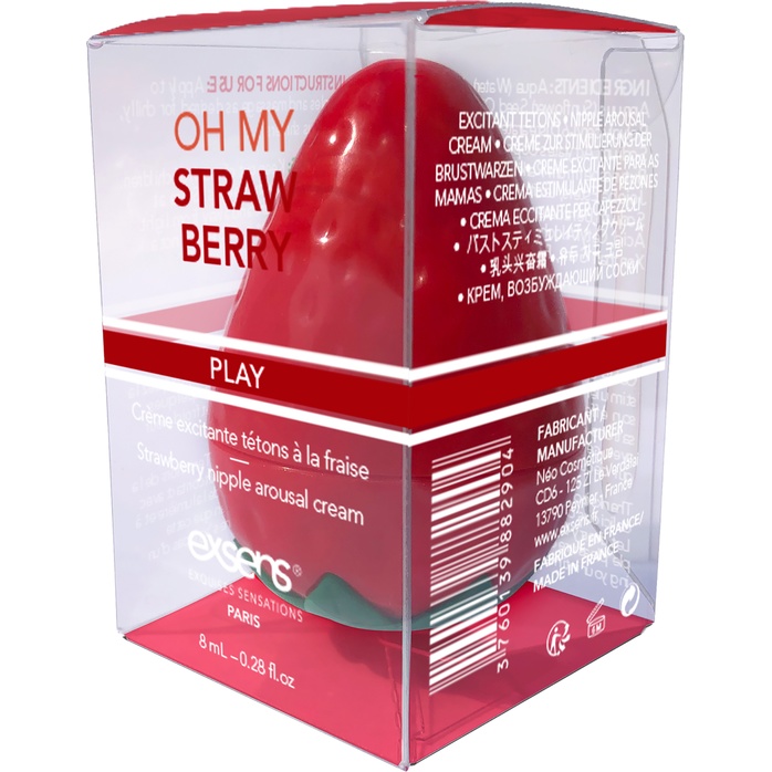 Крем для стимуляции сосков Oh My Strawberry - 8 мл