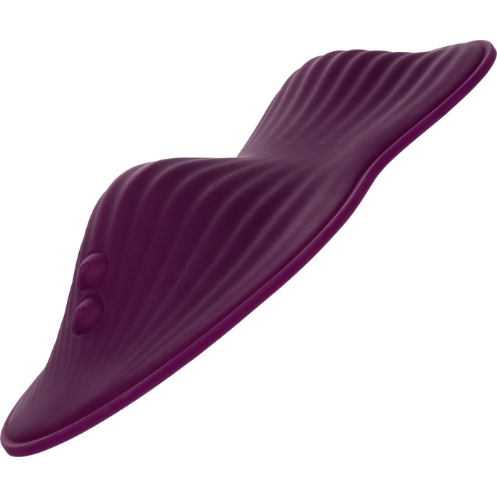 Сливовый вибратор на стул Remote Control Dual Rider с пультом ДУ. Фотография 11.