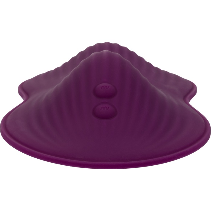 Сливовый вибратор на стул Remote Control Dual Rider с пультом ДУ. Фотография 8.