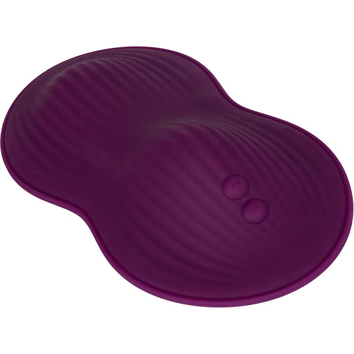 Сливовый вибратор на стул Remote Control Dual Rider с пультом ДУ. Фотография 9.