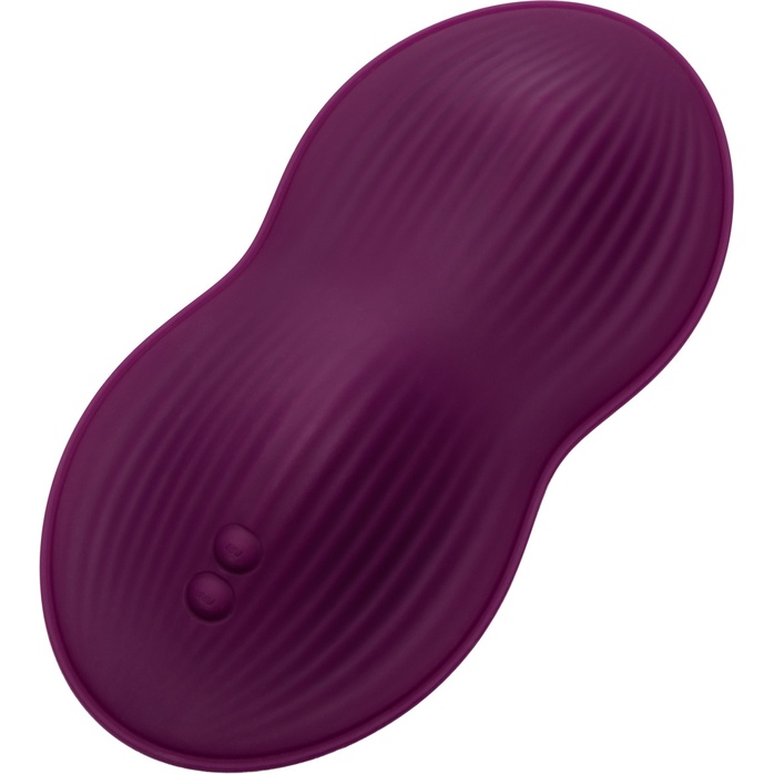 Сливовый вибратор на стул Remote Control Dual Rider с пультом ДУ. Фотография 10.