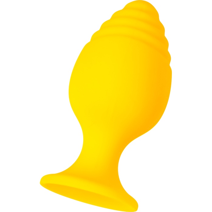Желтая анальная втулка Riffle - 7,5 см - ToDo. Фотография 5.