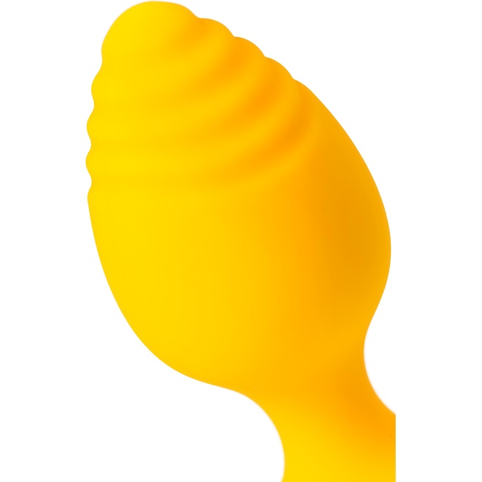 Желтая анальная втулка Riffle - 7,5 см - ToDo. Фотография 9.