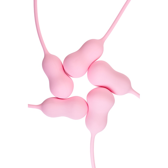 Набор из 5 розовых вагинальных шариков Tulips - Flovetta. Фотография 9.