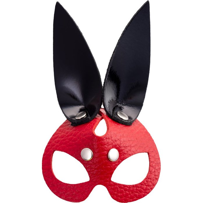 Кожаный брелок в виде маски зайчика - BDSM accessories. Фотография 7.