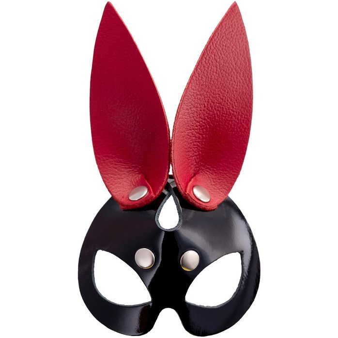 Кожаный брелок в виде маски зайчика - BDSM accessories. Фотография 11.