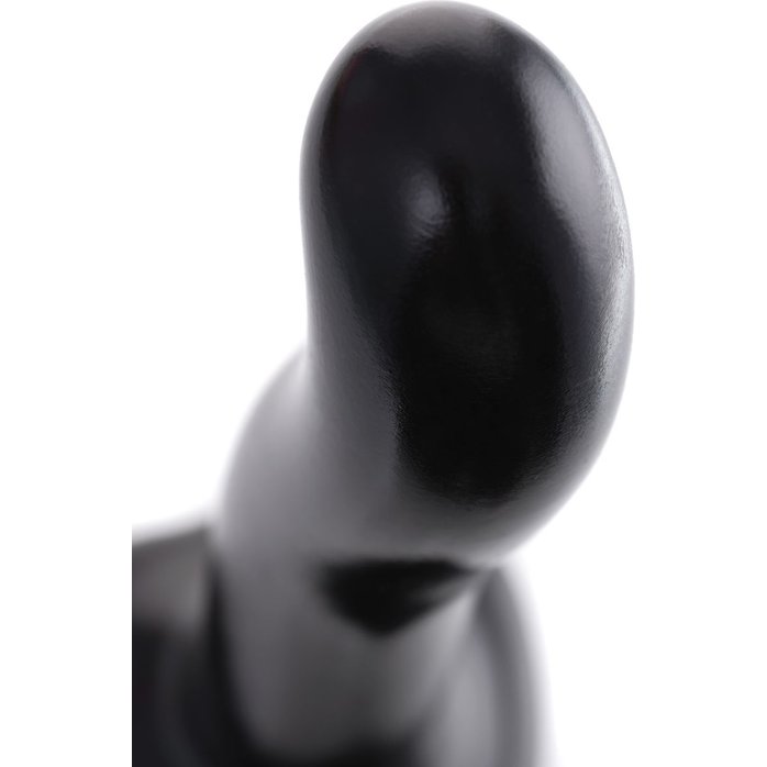 Черный стимулятор для пар P G-Spot Dildo Size XL - 19,8 см. Фотография 9.