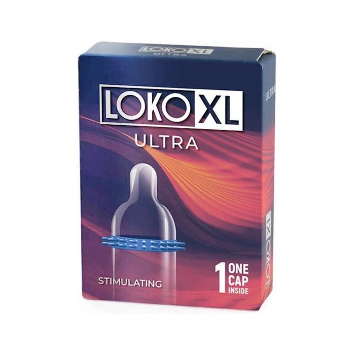 Стимулирующая насадка на пенис LOKO XL ULTRA - Sitabella condoms