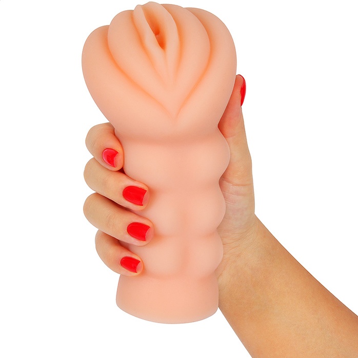 Телесный мастурбатор-вагина с комплектом эрекционных колец - SEXY GIRL FRIEND. Фотография 2.