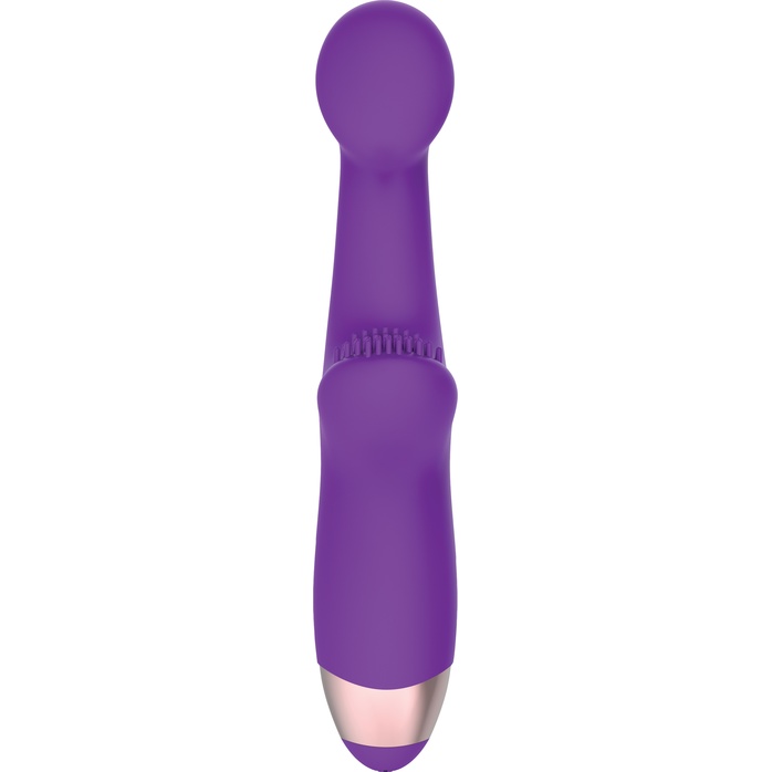Фиолетовый массажёр для G-точки G-Spot Pleaser - 19 см. Фотография 3.