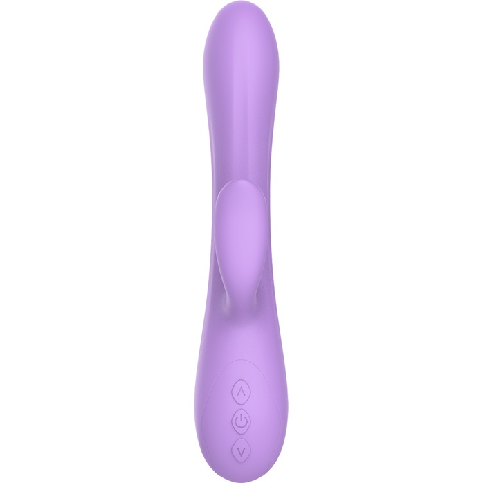Фиолетовый вибратор-кролик Purple Rain - 23 см - The Candy Shop. Фотография 3.