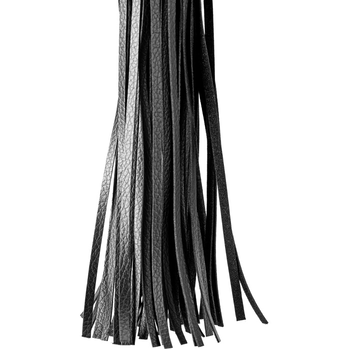Черная мини-плеть Croco Whip - 38 см - Blaze. Фотография 5.