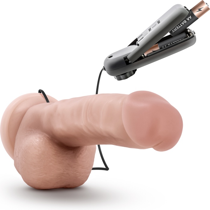 Телесный вибратор-реалистик Dr. Jay 8.75 Inch Vibrating Cock - 22,2 см - Dr. Skin. Фотография 6.