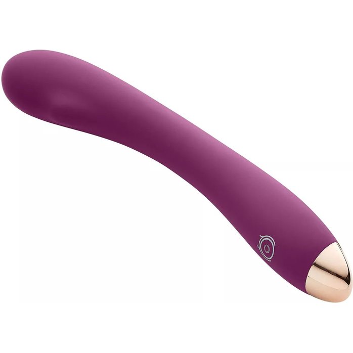Фиолетовый стимулятор G-точки G-Spot Slim Flexible Vibrator - 22 см - Cloud 9. Фотография 2.