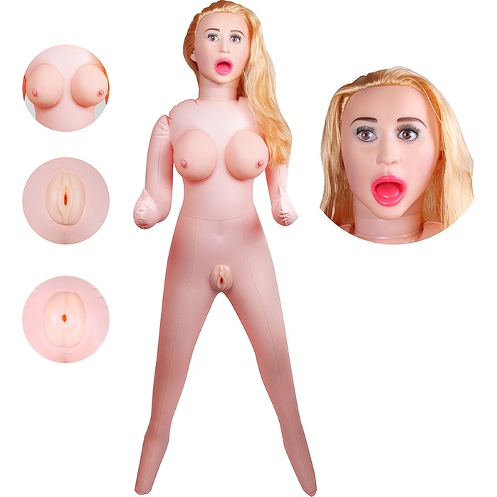 Надувная секс-кукла с вибрацией Синди - EROWOMAN-EROMAN. Фотография 3.