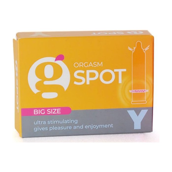 Стимулирующая насадка G-Spot Y Big size - Sitabella condoms. Фотография 3.