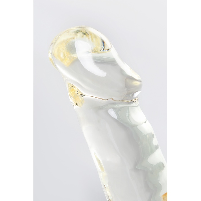 Прозрачный леденец в форме пениса со вкусом пина колада. Фотография 6.