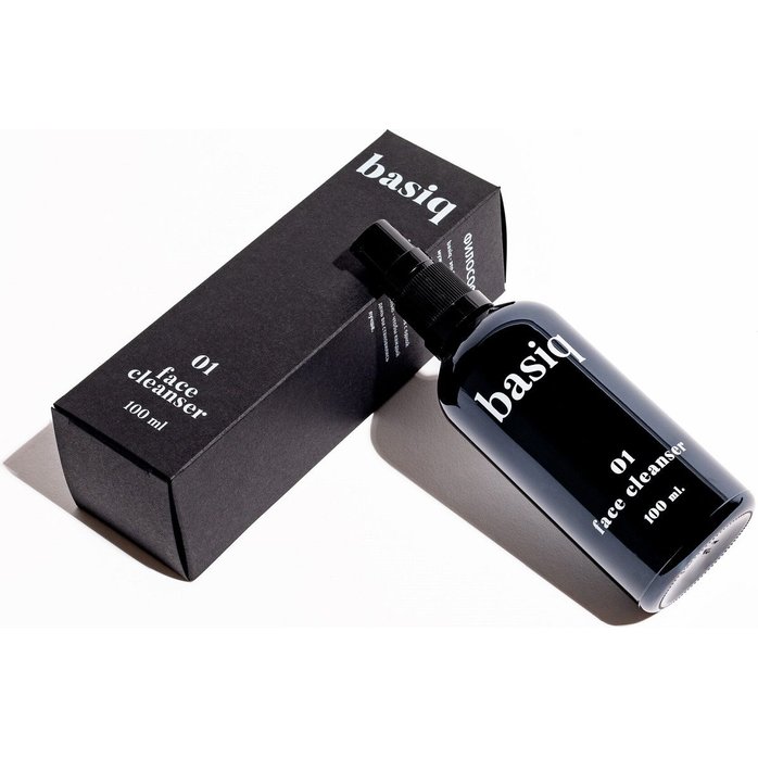 Мужской гель для умывания лица basiq Face Cleanser - 100 мл. Фотография 2.