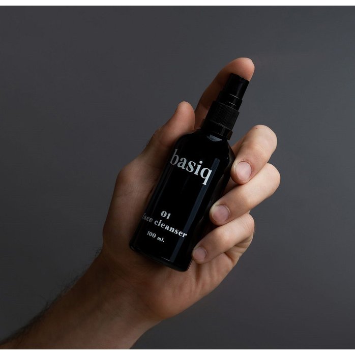 Мужской гель для умывания лица basiq Face Cleanser - 100 мл. Фотография 3.
