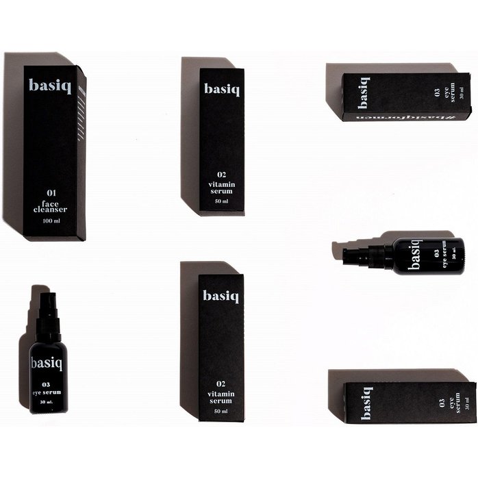 Подарочный набор для ухода за мужской кожей лица Basiq. Фотография 4.