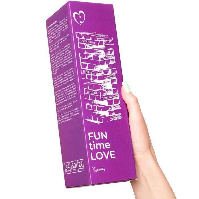 Игра для влюбленных пар Fun time love. Фотография 2.