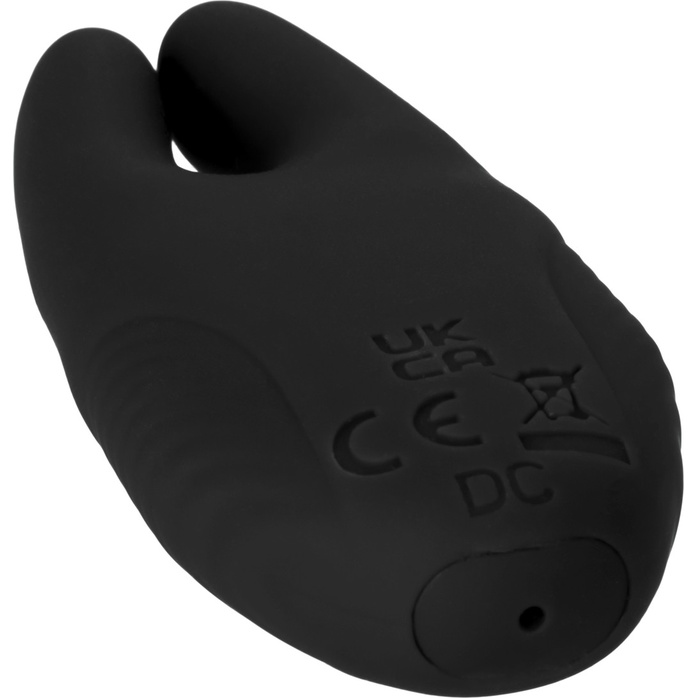 Черные зажимы для сосков с дистанционным управлением Silicone Remote Nipple Clamps. Фотография 9.
