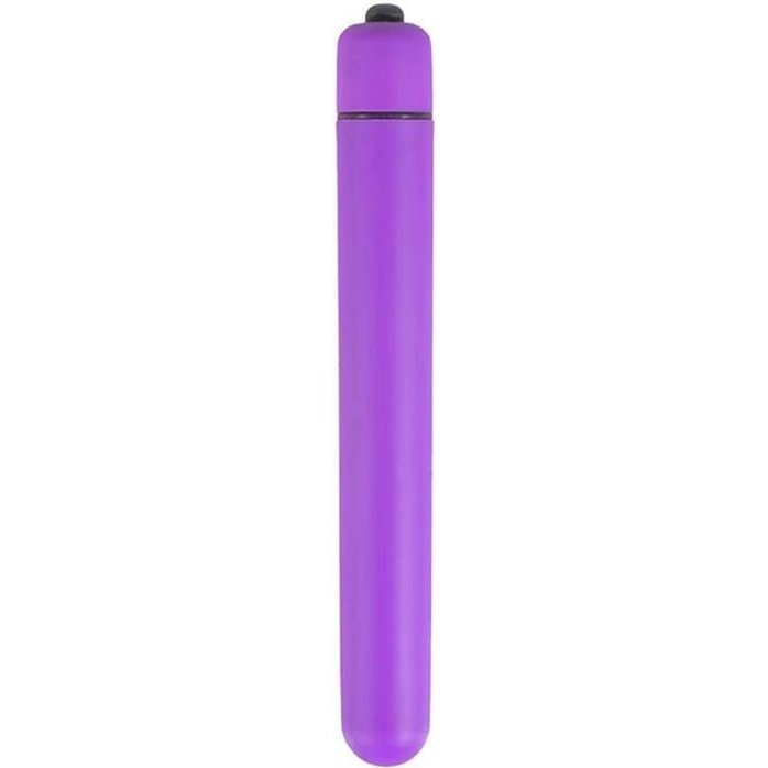 Фиолетовая удлиненная вибропуля - 13 см