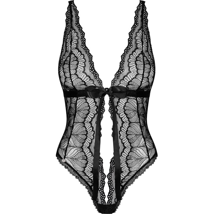 Соблазнительное кружевное боди Isabellia с бантом - Sexy. Фотография 5.