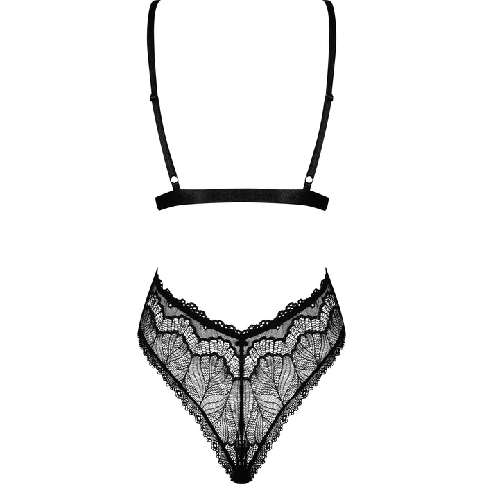 Соблазнительное кружевное боди Isabellia с бантом - Sexy. Фотография 6.